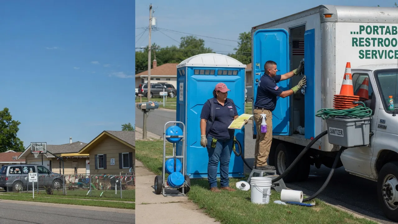 Portable Toilet Rental in Ludell, KS near me